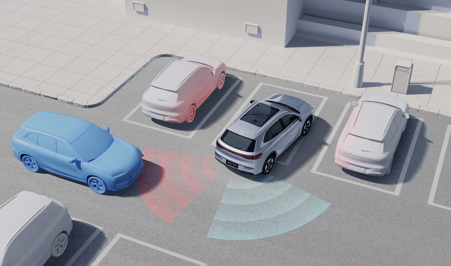 REAR CROSS TRAFFIC ALERT (RCTA)
Enhances safety when reversing by detecting approaching vehicles from the back. The system alerts you to potential hazards, helping you navigate parking lots and tight spaces with greater confidence and peace of mind.
