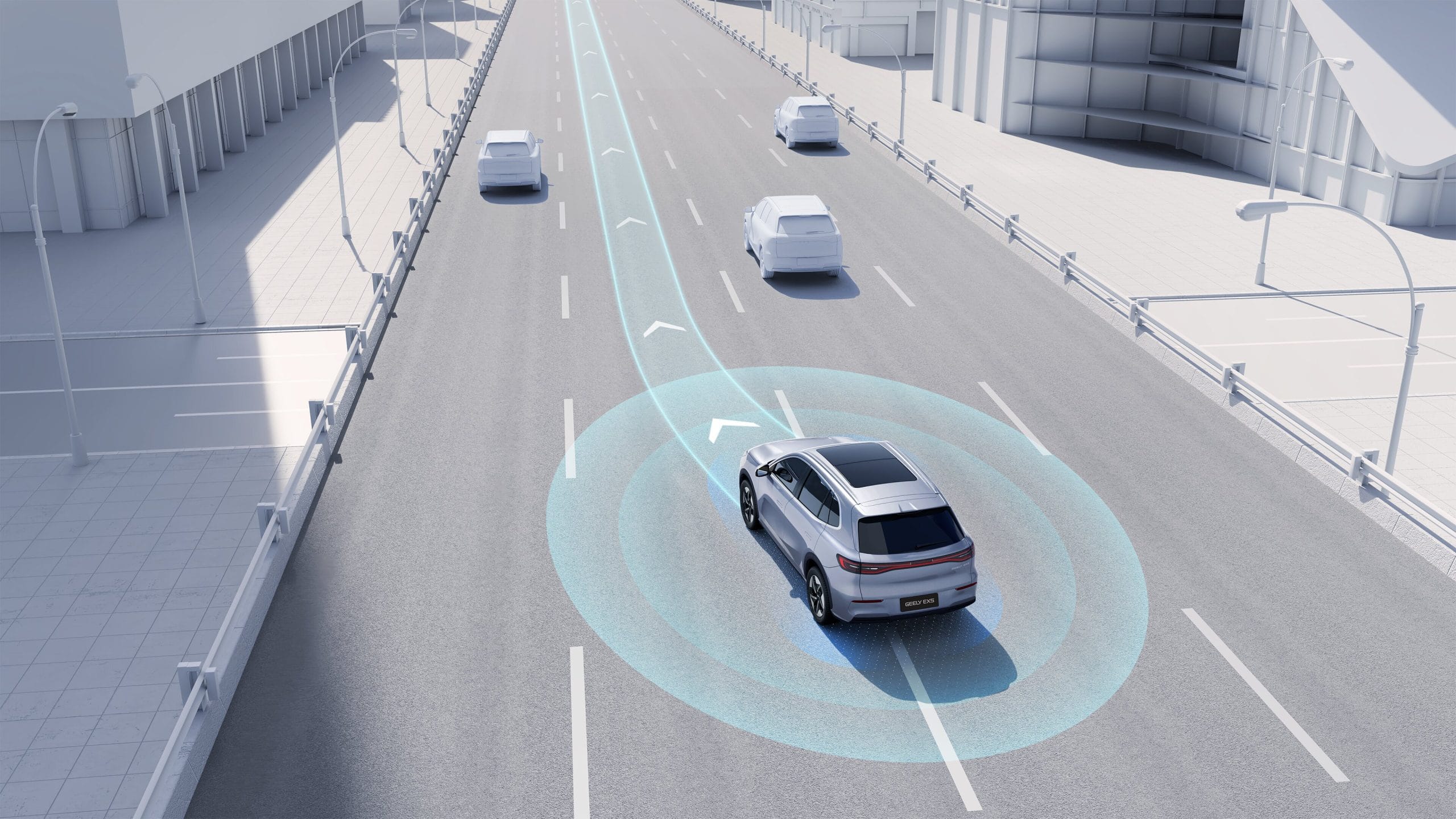LANE CHANGE ASSIST (LCA)
Provides added confidence when switching lanes. The system assists in safe, smooth lane changes, making highway driving more relaxed and secure.